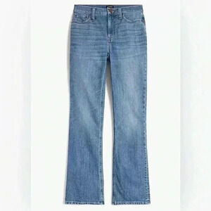 JCREW Flare crop mid-rise jean in all-day stretch - NWT